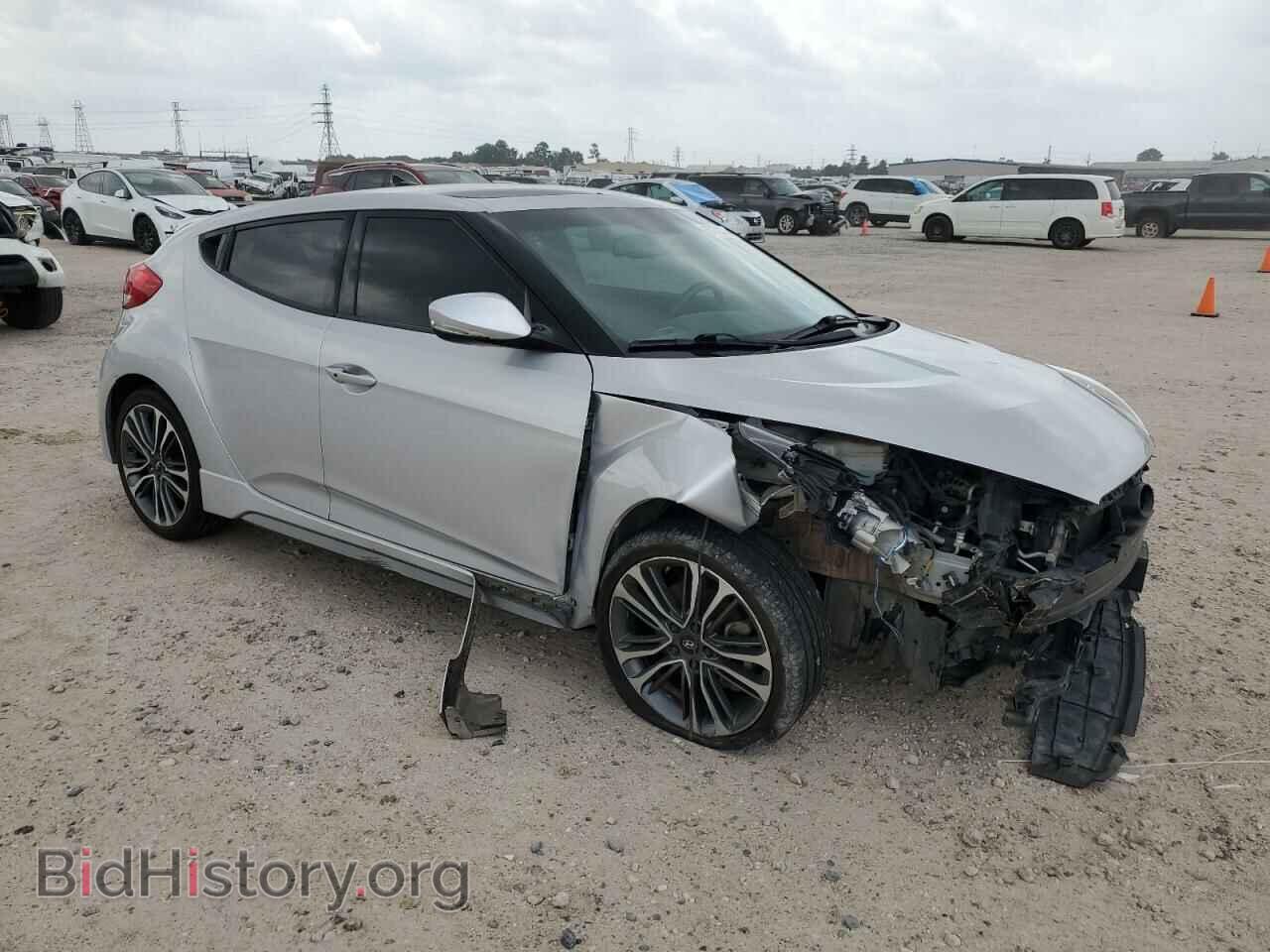 2017 HYUNDAI VELOSTER - VIN: KMHTC6AE2HU309549 - Фото 4