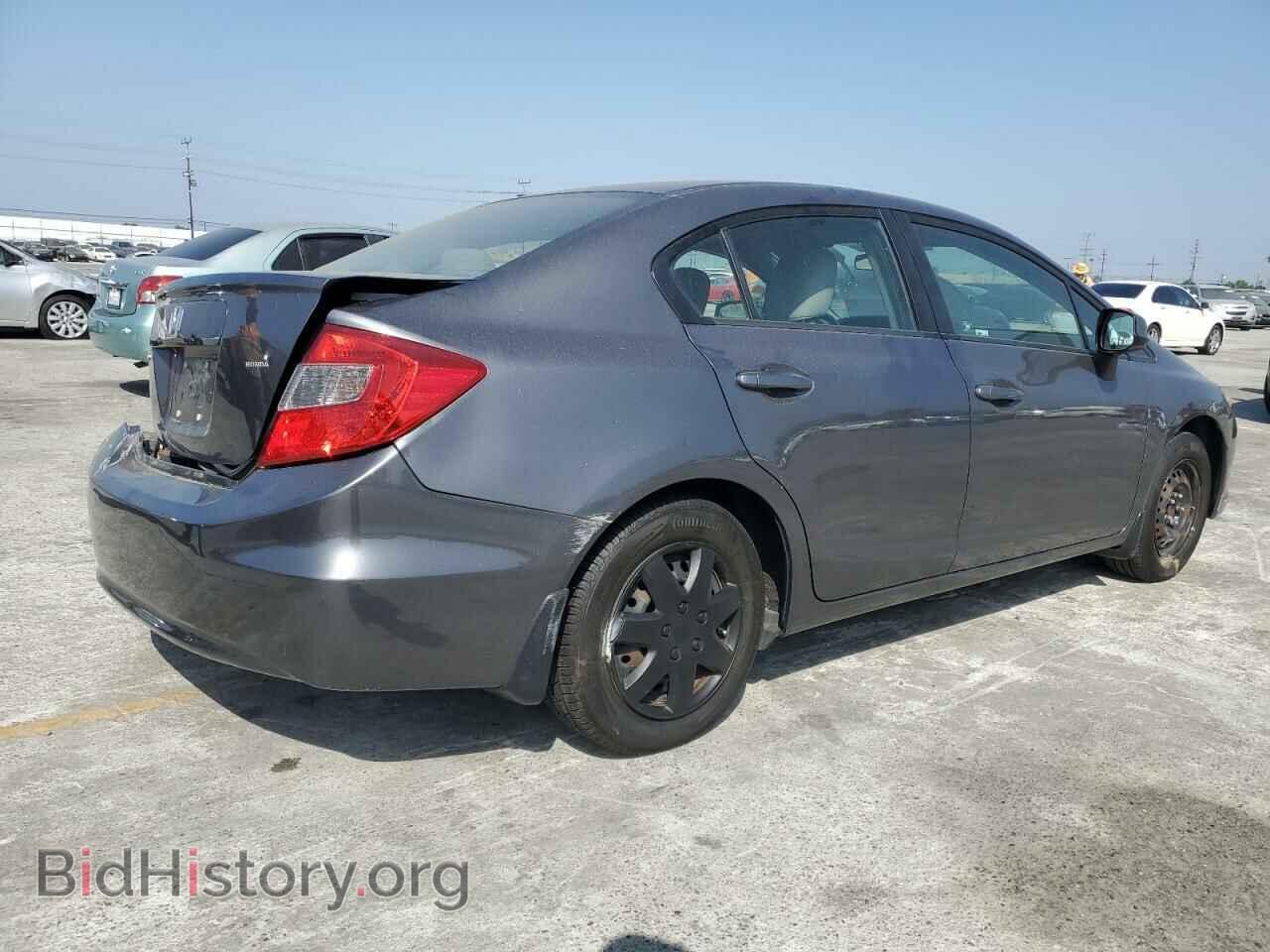 2012 HONDA CIVIC - VIN: 19XFB2F5XCE030346 - Фото 3