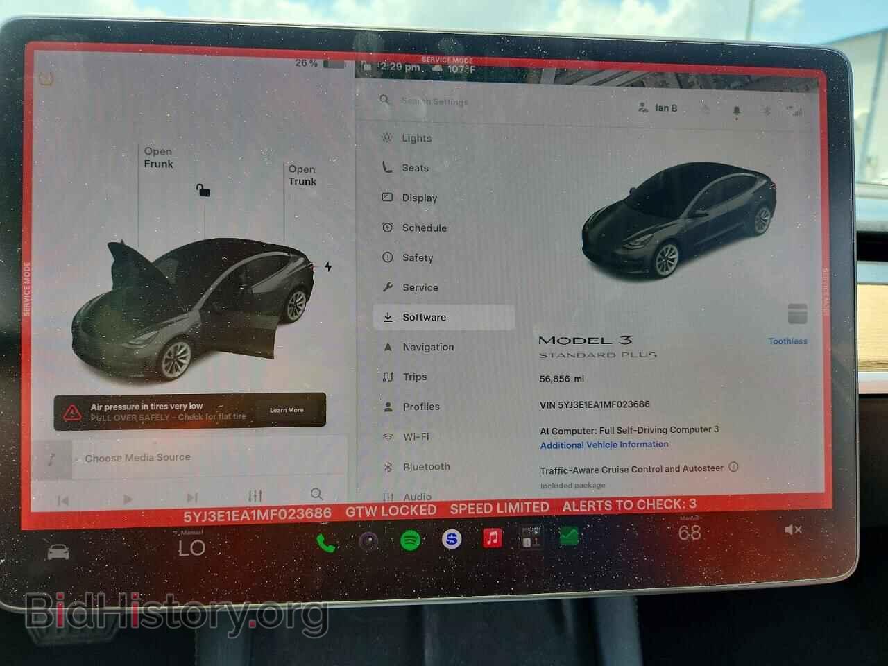 2021 TESLA MODEL 3 - VIN: 5YJ3E1EA1MF023686 - Photo 9