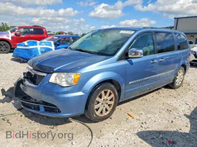 2011 Chrysler MINIVAN TOURING L, blue — VIN 2A4RR8DG9BR784765, Copart