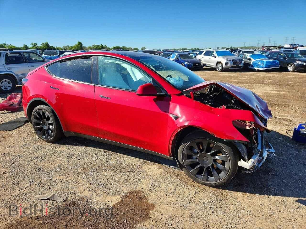 2022 TESLA MODEL Y - VIN: 7SAYGDEEXNF343579 - Photo 4