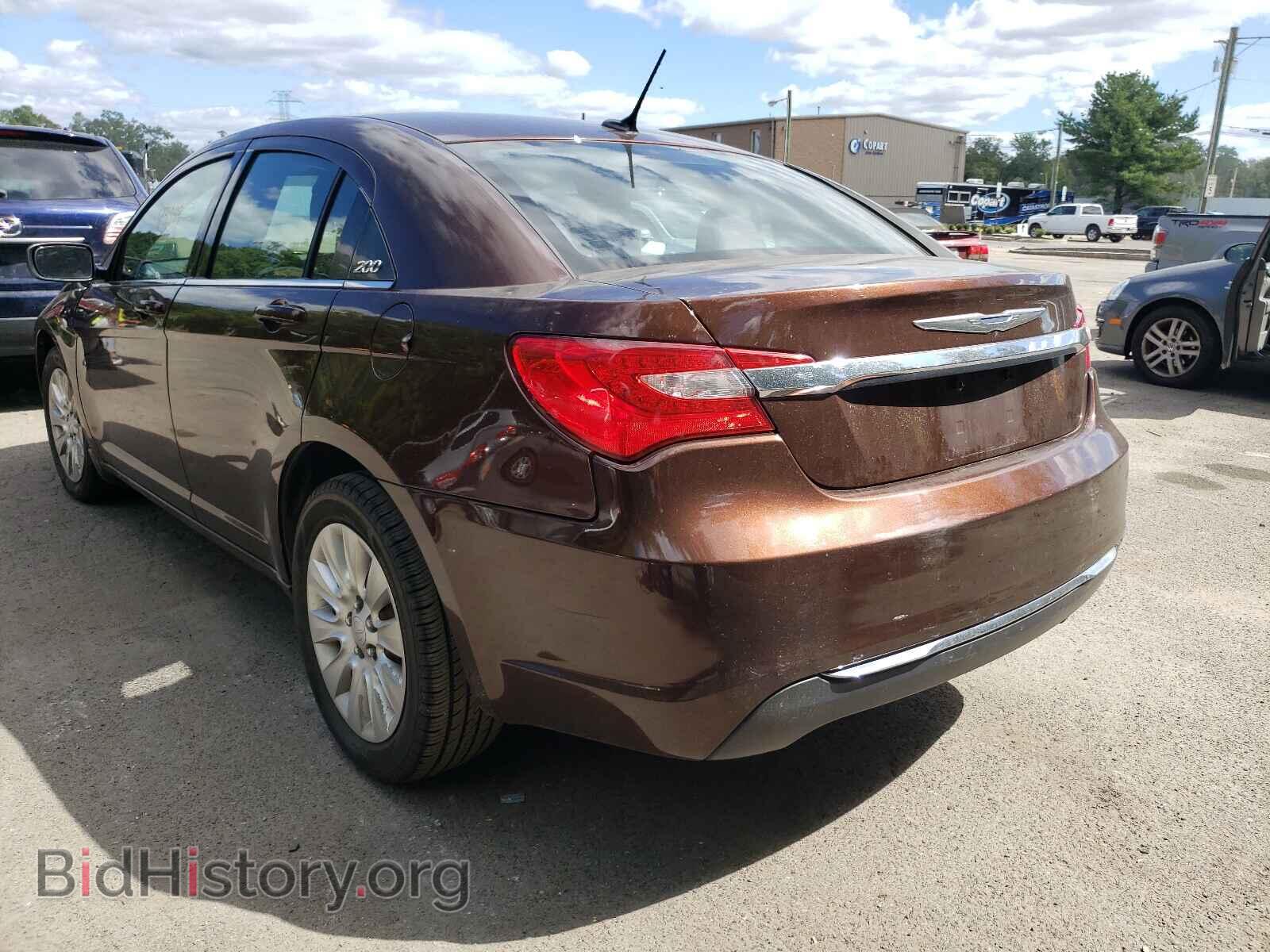 2013 CHRYSLER 200 - VIN: 1C3CCBABXDN762085 - Фото 3