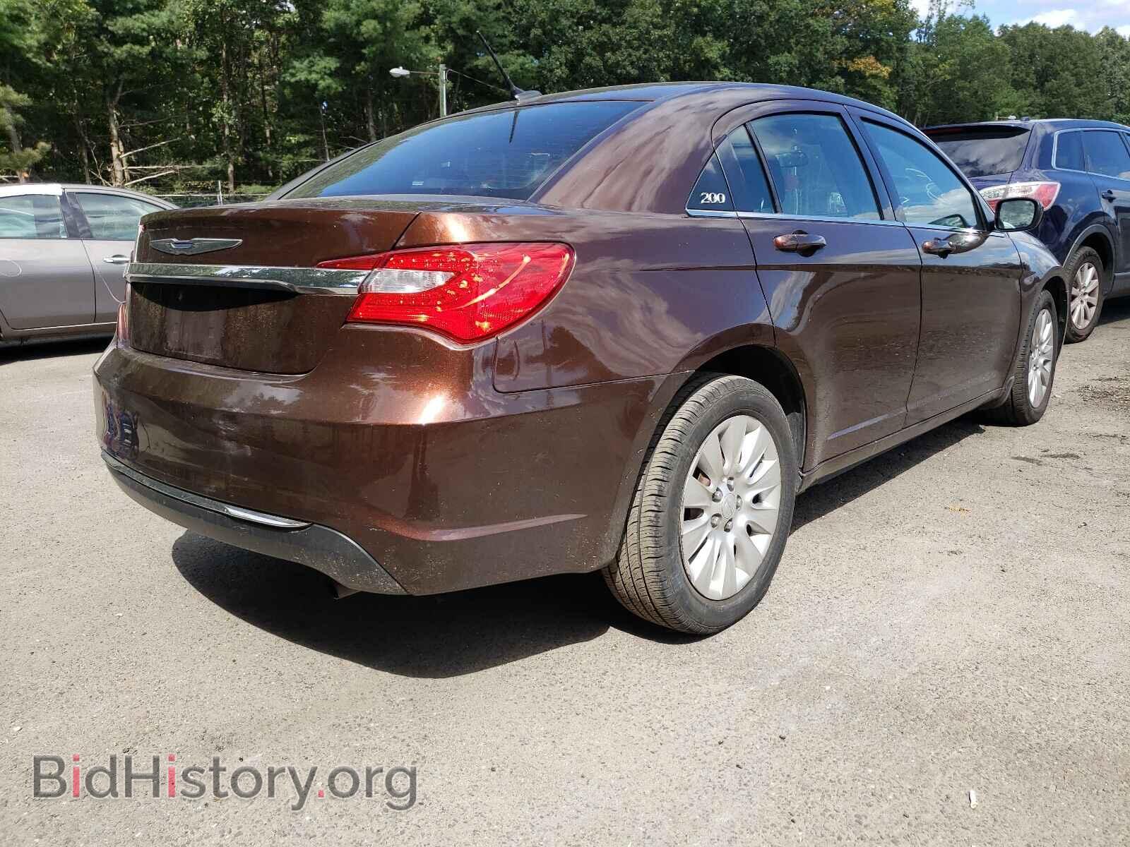 2013 CHRYSLER 200 - VIN: 1C3CCBABXDN762085 - Фото 4