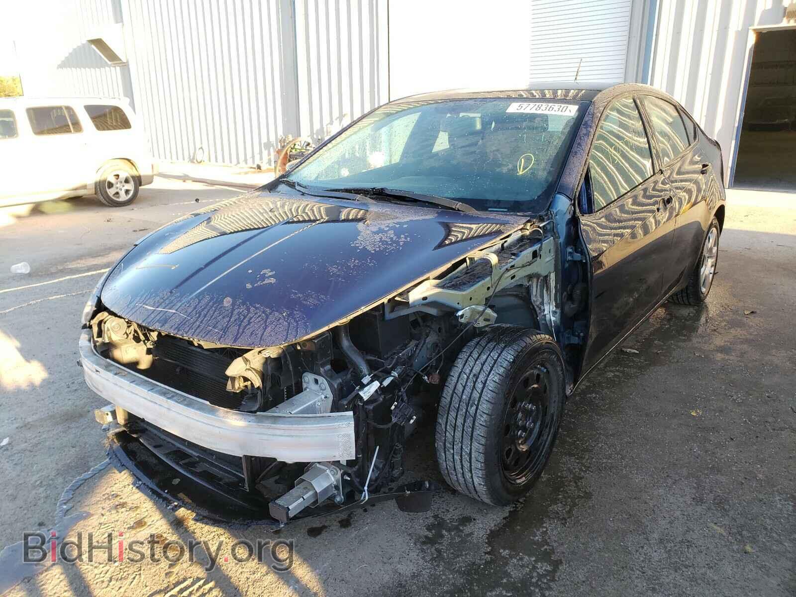 2013 DODGE DART - VIN: 1C3CDFAA7DD210139 - Фото 2