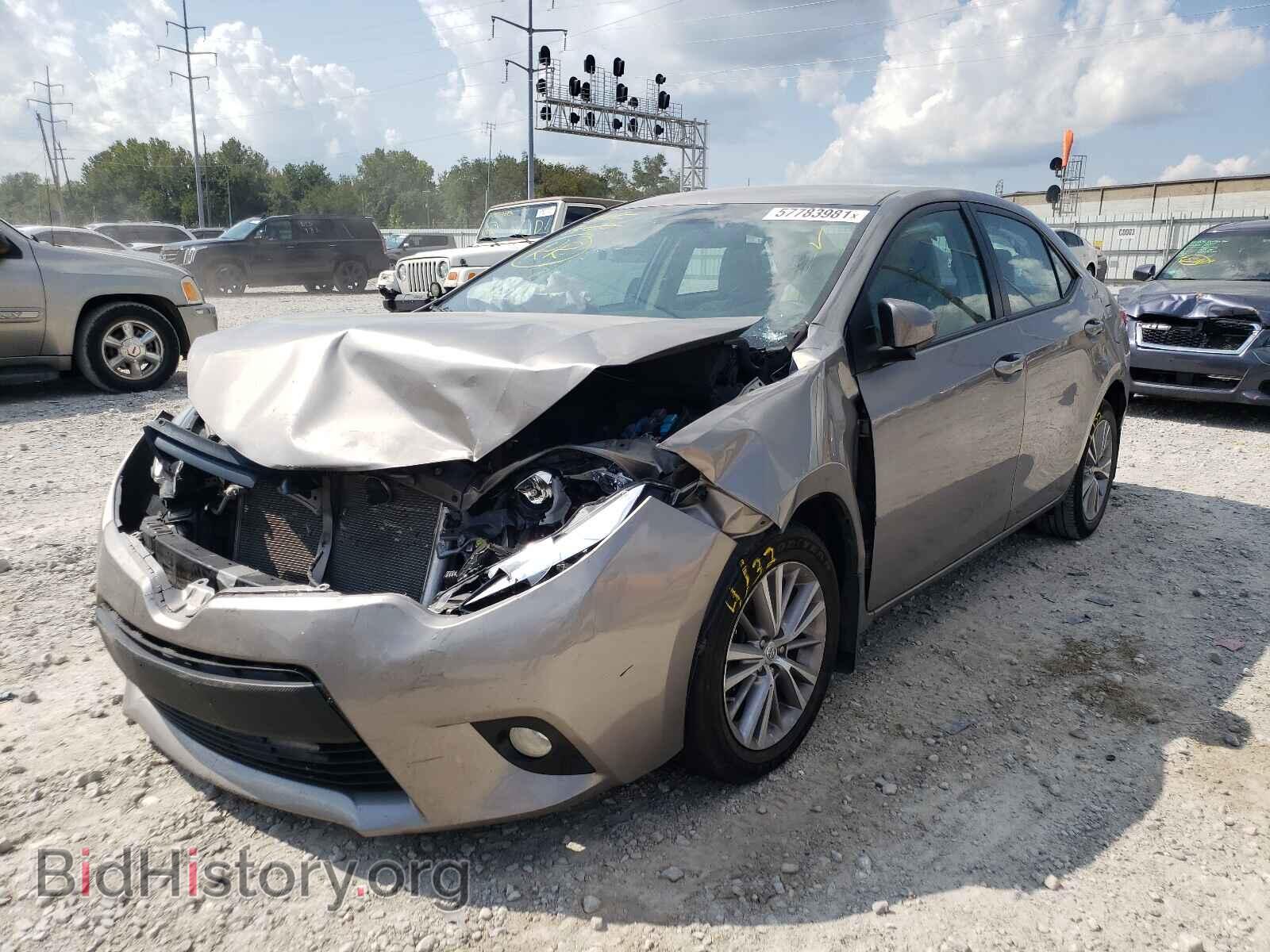 2014 TOYOTA COROLLA - VIN: 2T1BURHE0EC186783 - Фото 2