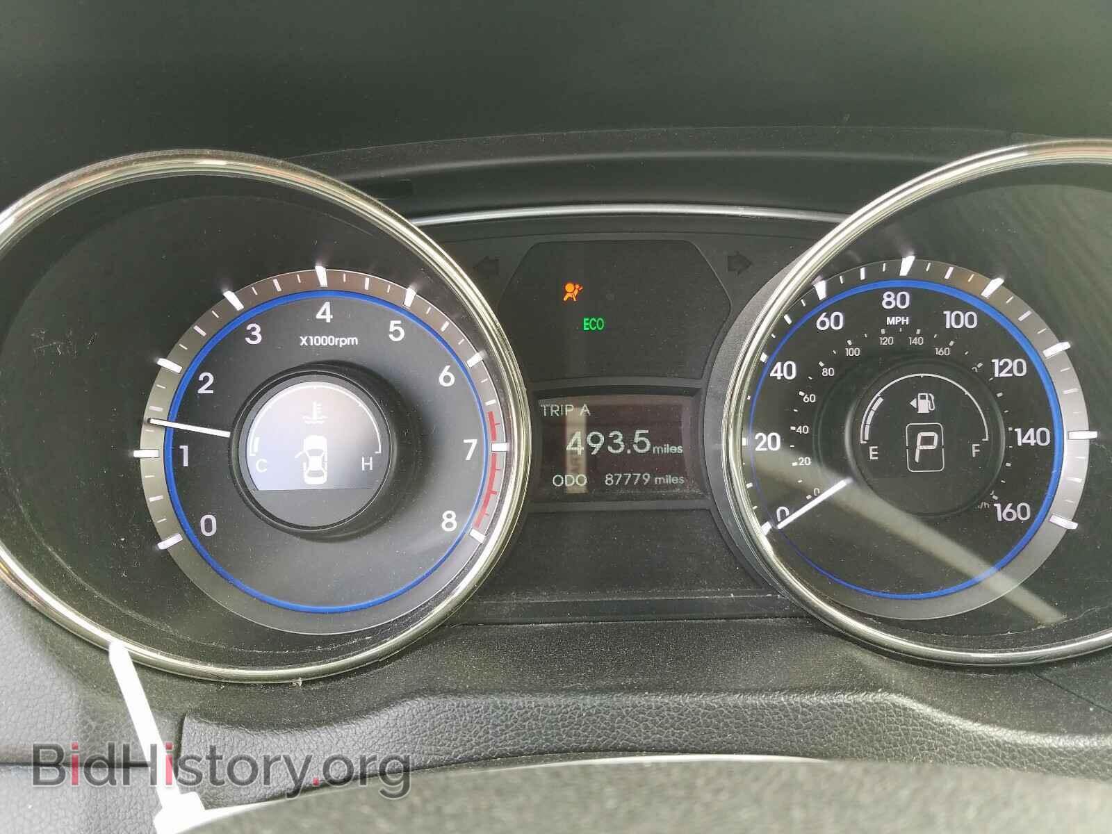 2012 HYUNDAI SONATA - VIN: 5NPEC4AC5CH386435 - Фото 8