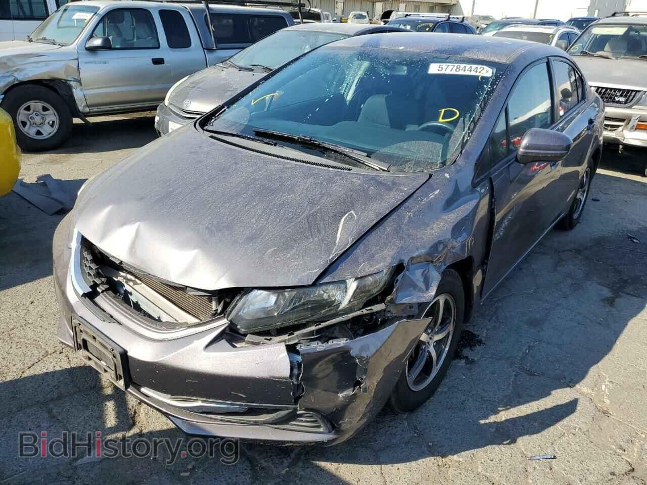 2015 HONDA CIVIC - VIN: 19XFB2F72FE210653 - Фото 2