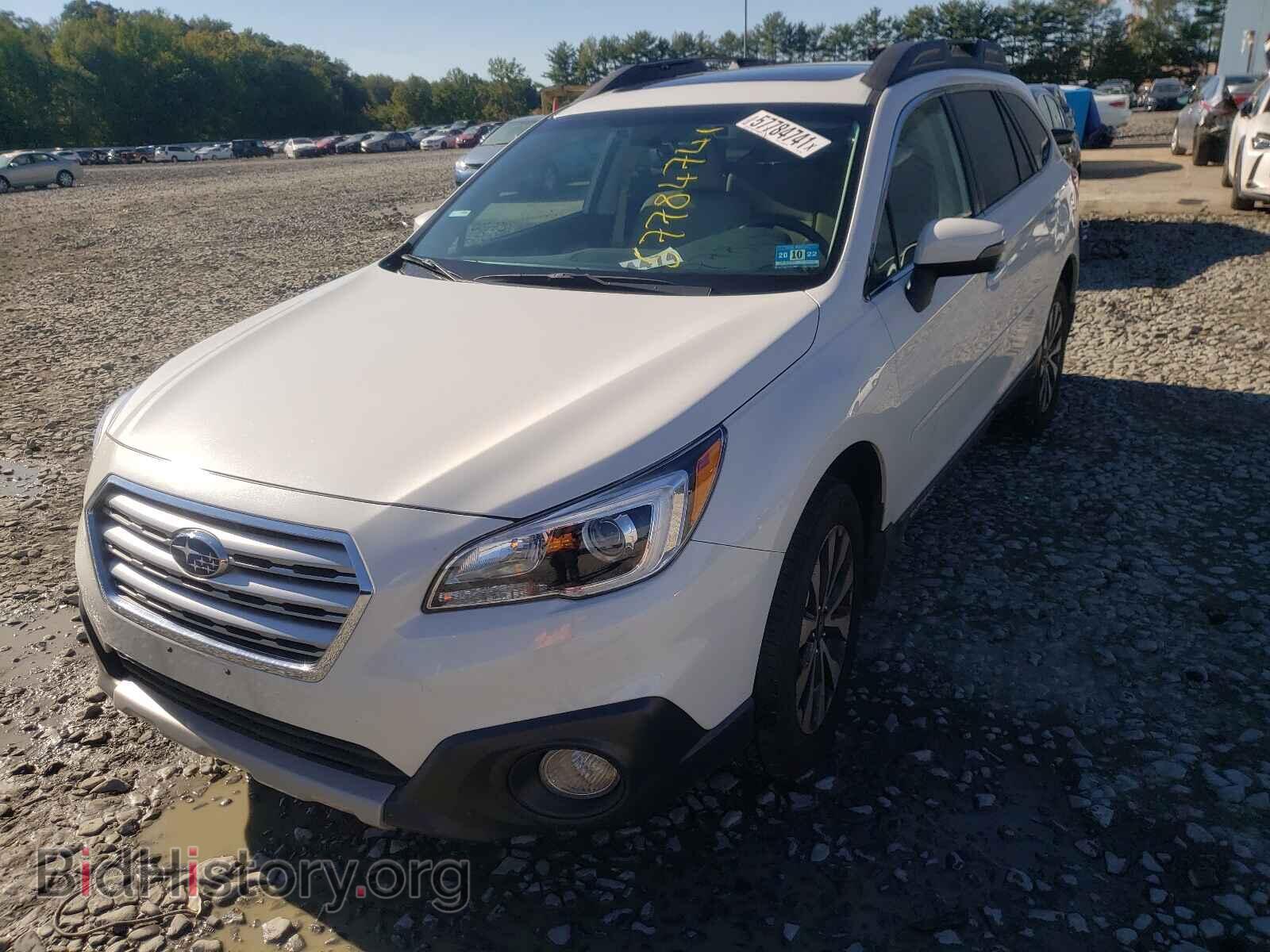 2016 SUBARU OUTBACK - VIN: 4S4BSANC7G3235656 - Фото 2