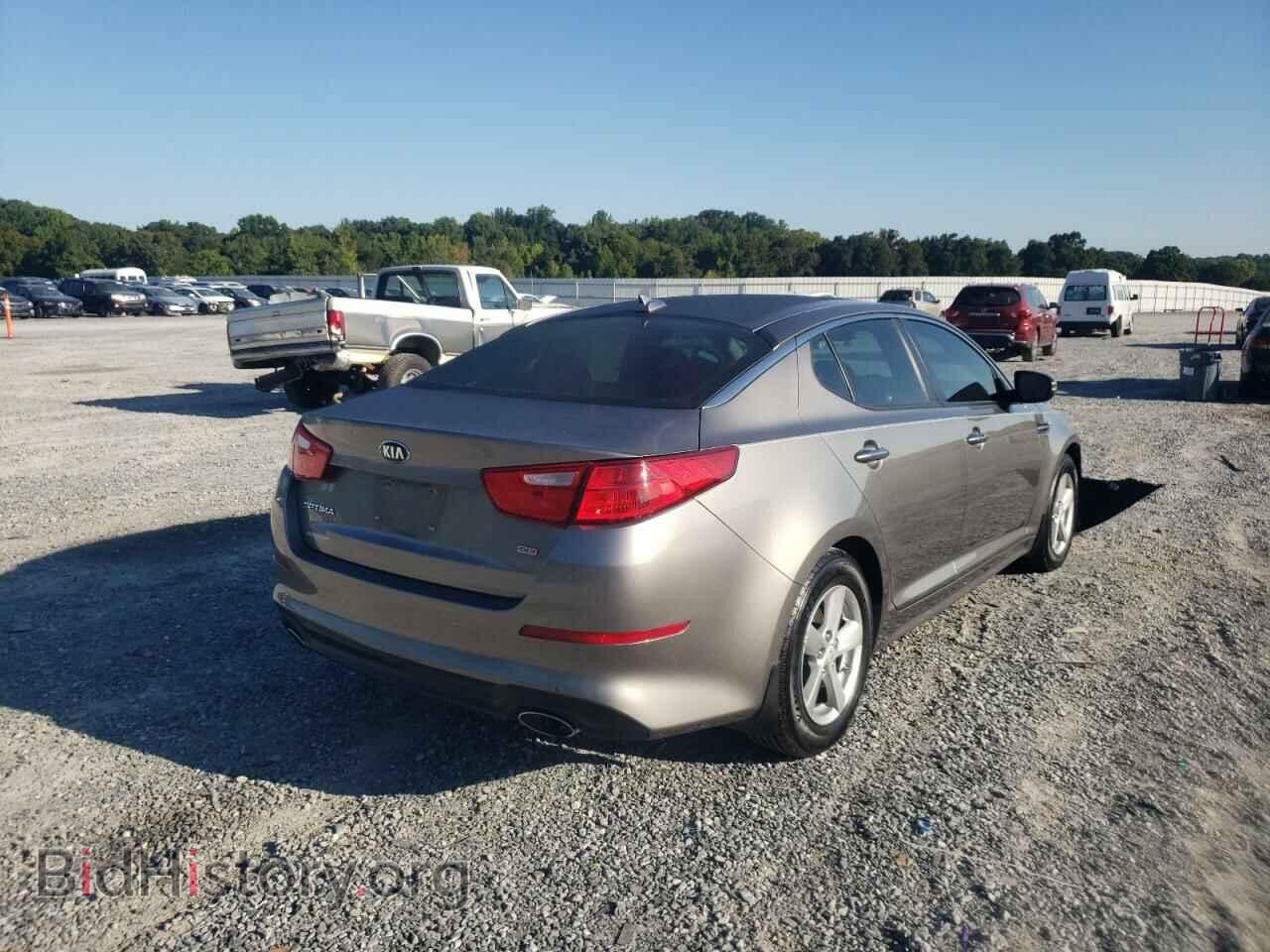 2015 KIA OPTIMA - VIN: 5XXGM4A75FG432547 - Фото 4