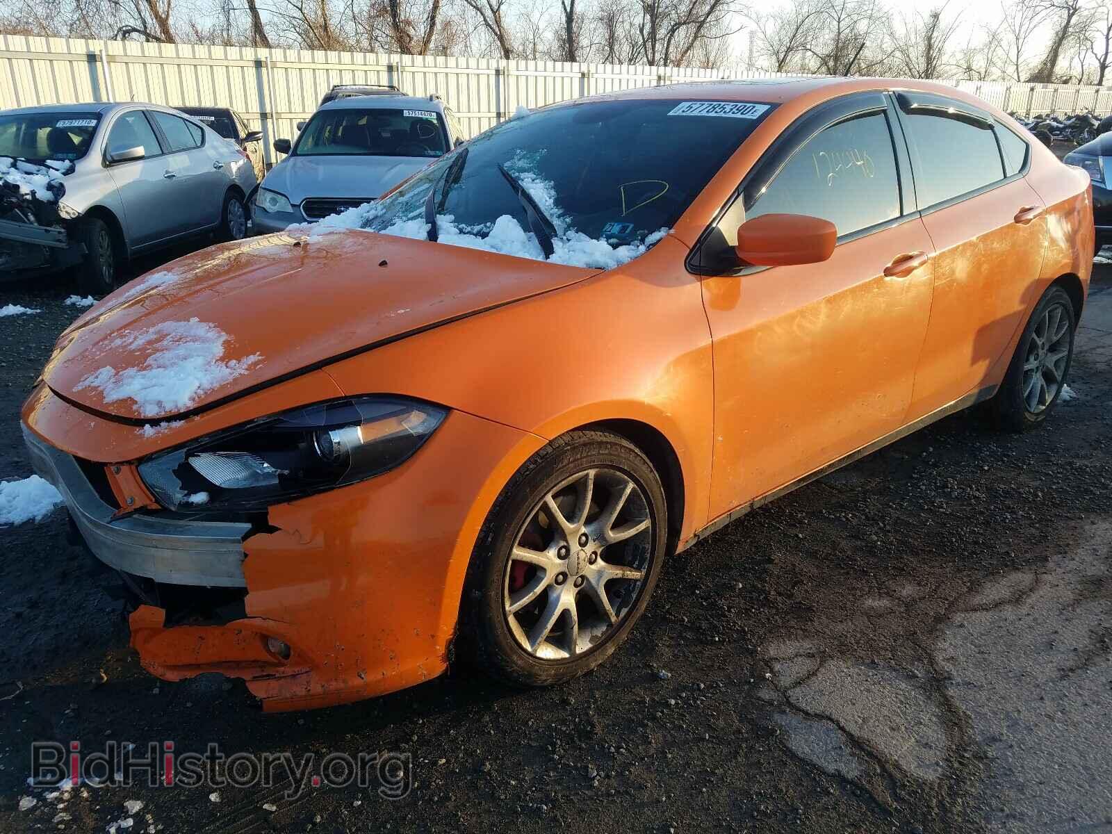 2013 DODGE DART - VIN: 1C3CDFBA6DD336488 - Фото 2