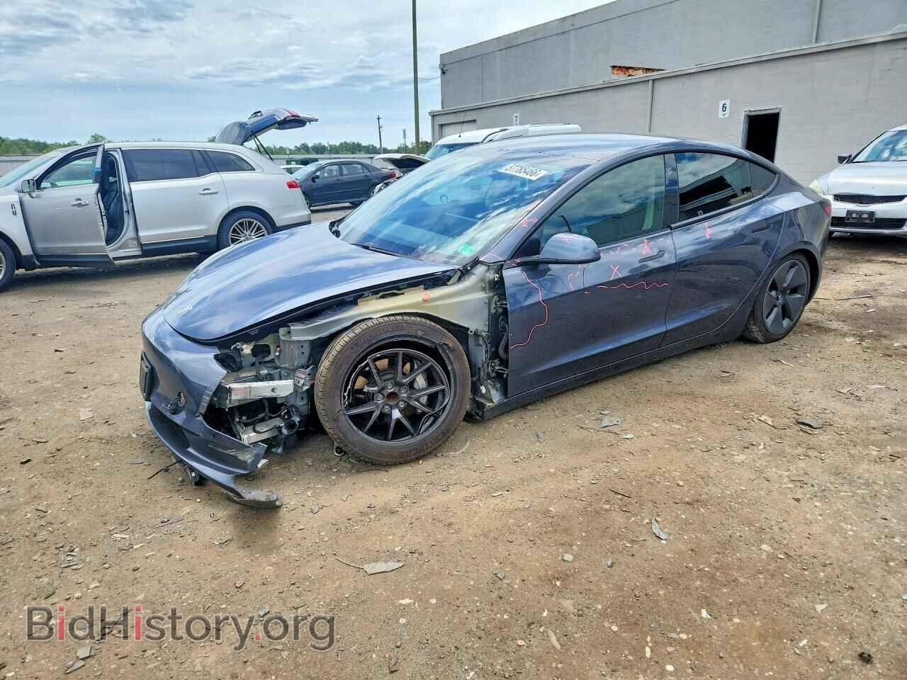Photo 5YJ3E1EA2MF859376 - TESLA MODEL 3 2021