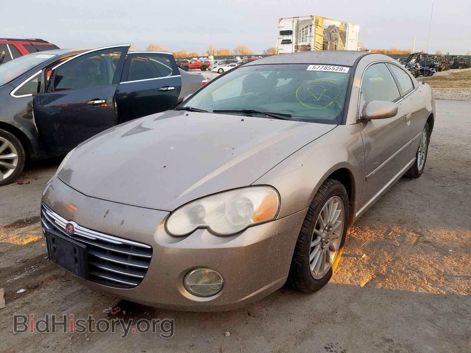 2003 CHRYSLER SEBRING - VIN: 4C3AG52H43E050734 - Фото 2