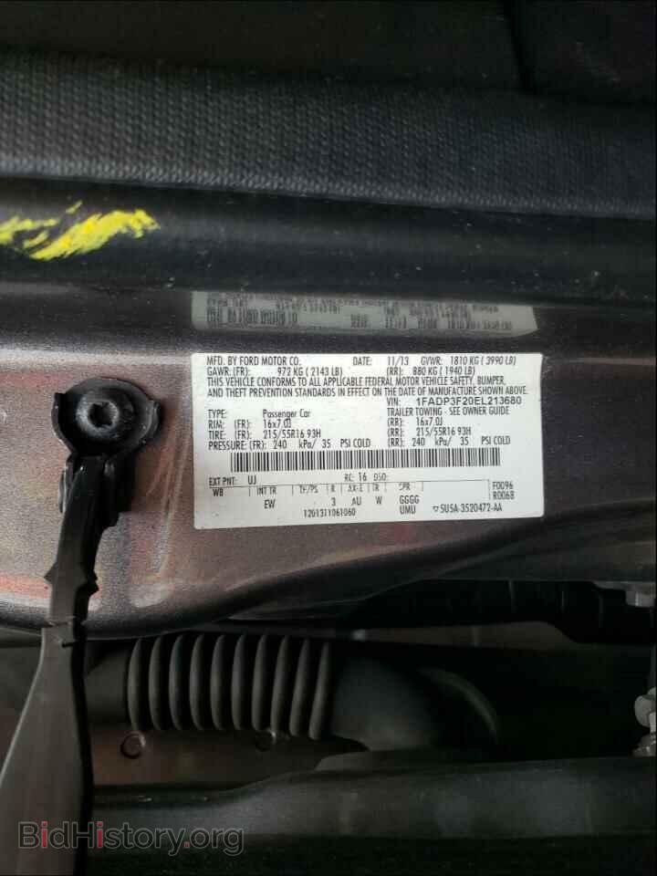 2014 FORD FOCUS - VIN: 1FADP3F20EL213680 - Photo 10