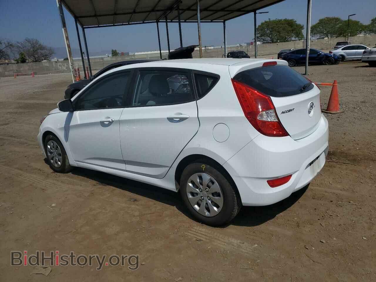 2017 HYUNDAI ACCENT - VIN: KMHCT5AE5HU349649 - Фото 2