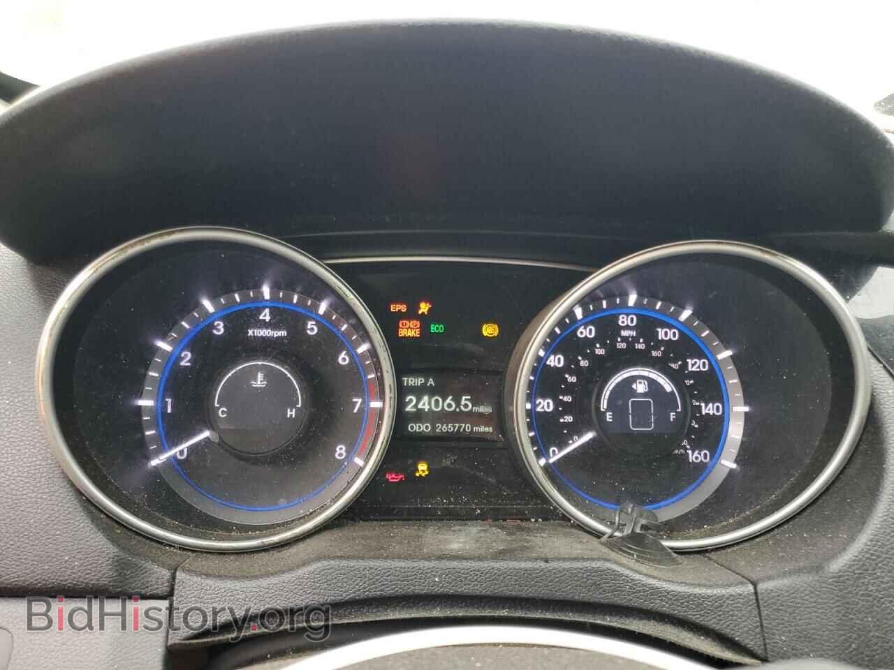 2012 HYUNDAI SONATA - VIN: 5NPEC4AB6CH381171 - Фото 9
