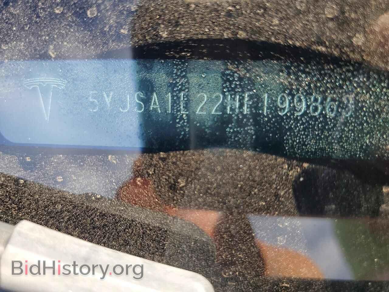 2017 TESLA MODEL S - VIN: 5YJSA1E22HF199863 - Фото 12