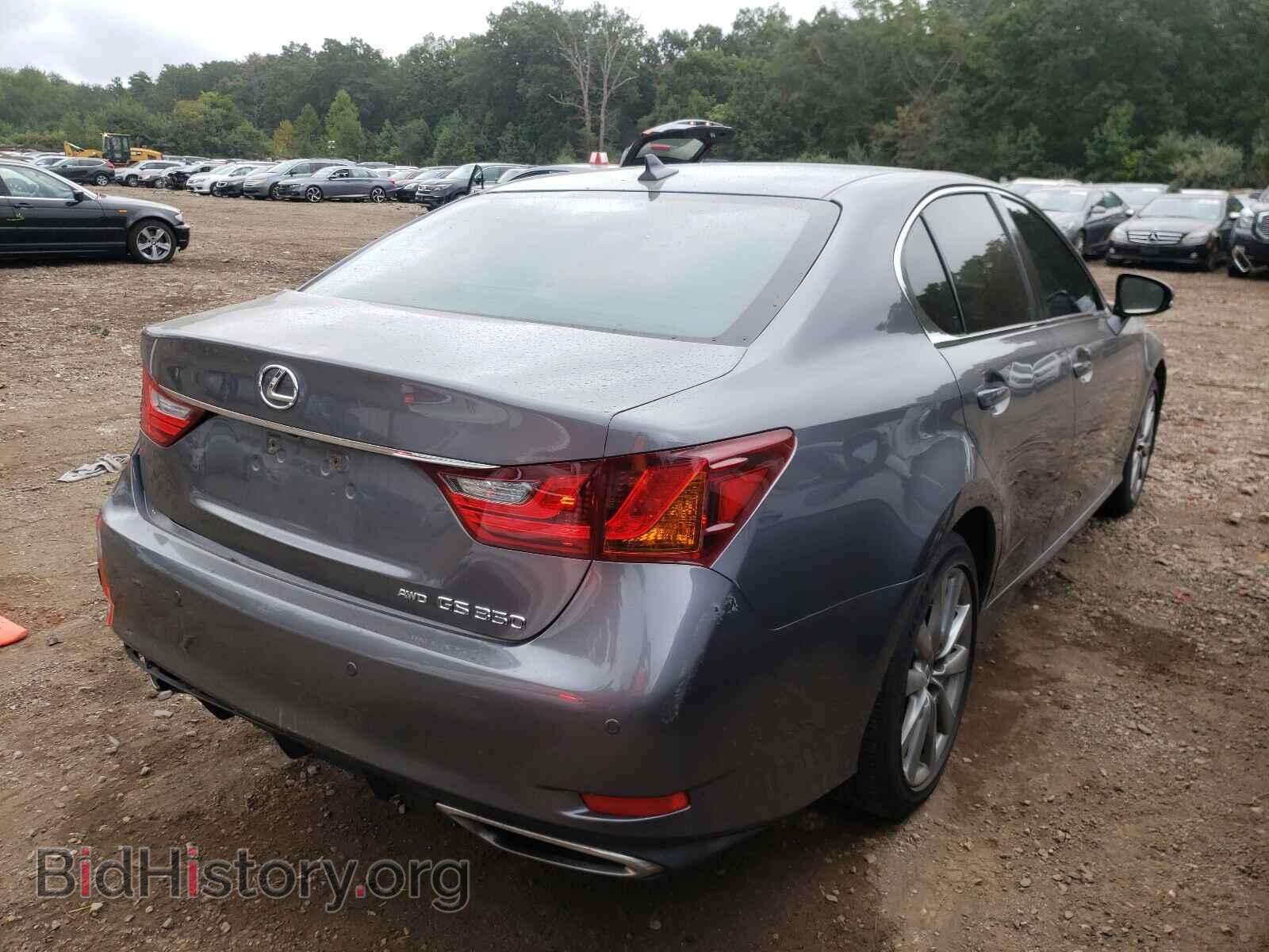 2013 LEXUS GS350 - VIN: JTHCE1BL2D5018521 - Фото 4