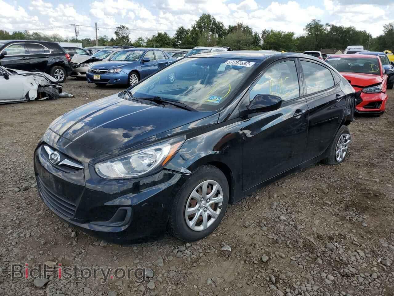 2013 HYUNDAI ACCENT - VIN: KMHCT4AE3DU564662 - Фото 2