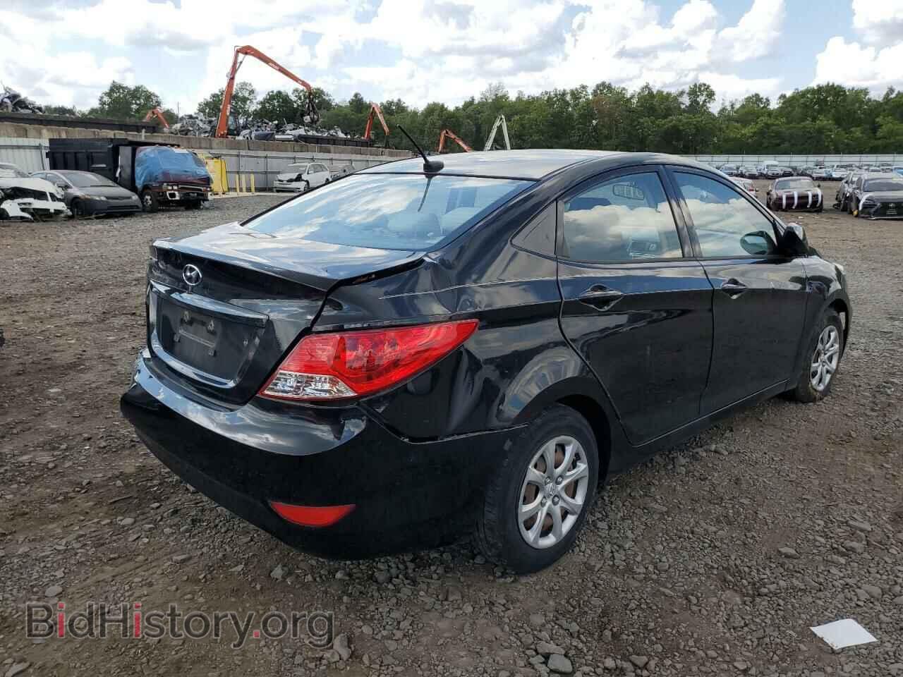 2013 HYUNDAI ACCENT - VIN: KMHCT4AE3DU564662 - Фото 4