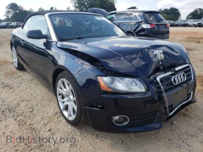 2011 Audi A5 A5 Premium, blue — VIN WAUCFAFH8BN002189, Copart
