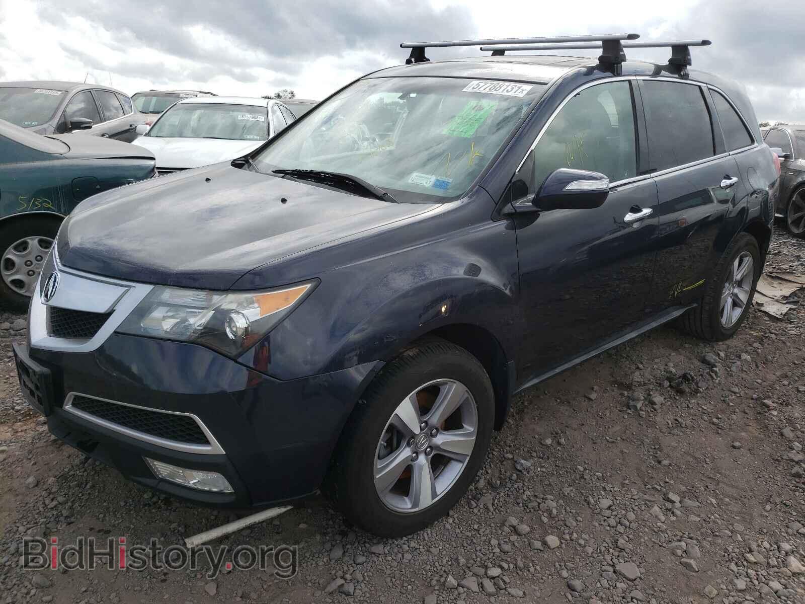 2012 ACURA MDX - VIN: 2HNYD2H46CH502595 - Фото 2