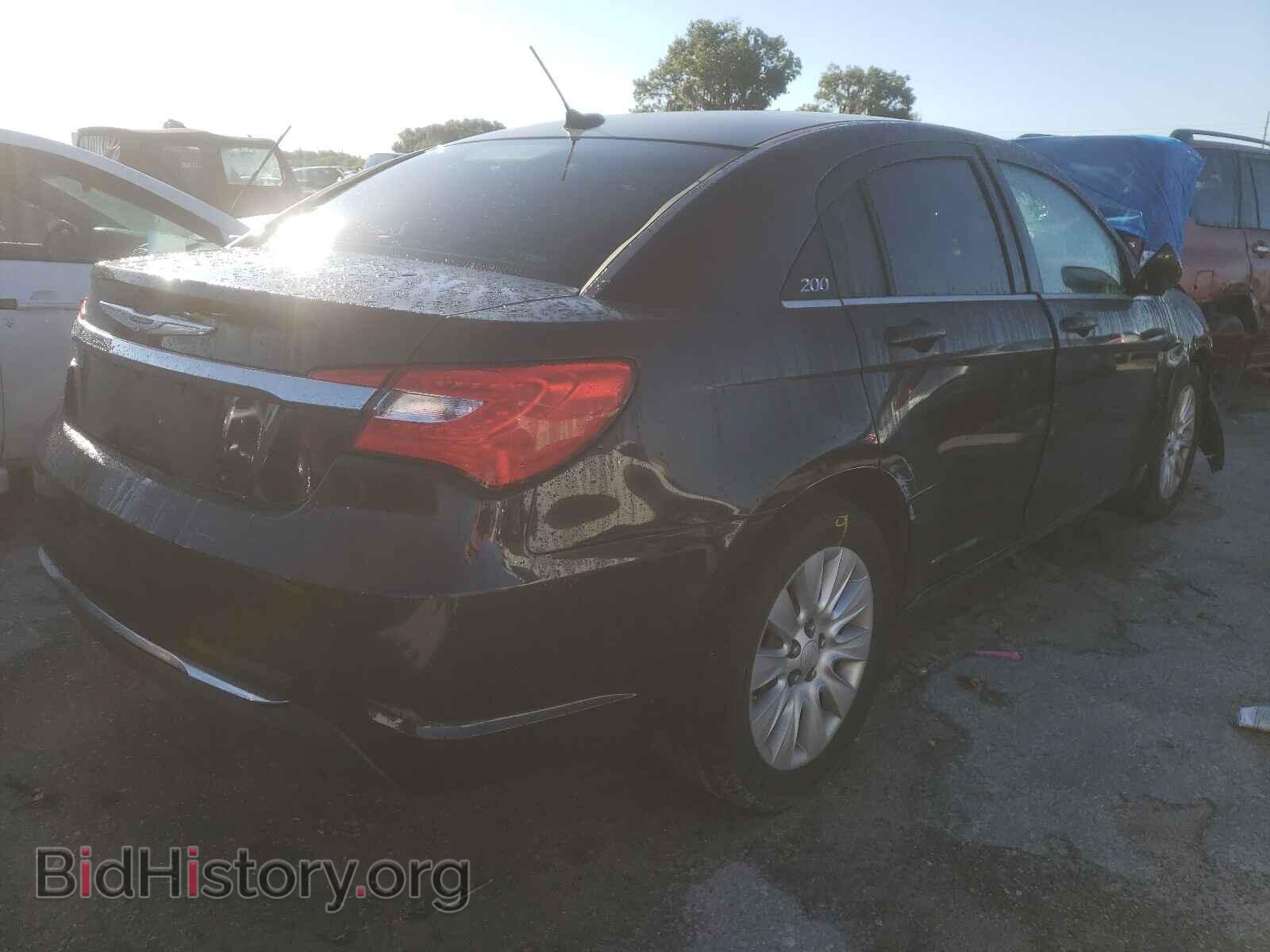 2012 CHRYSLER 200 - VIN: 1C3CCBAB2CN104842 - Фото 4
