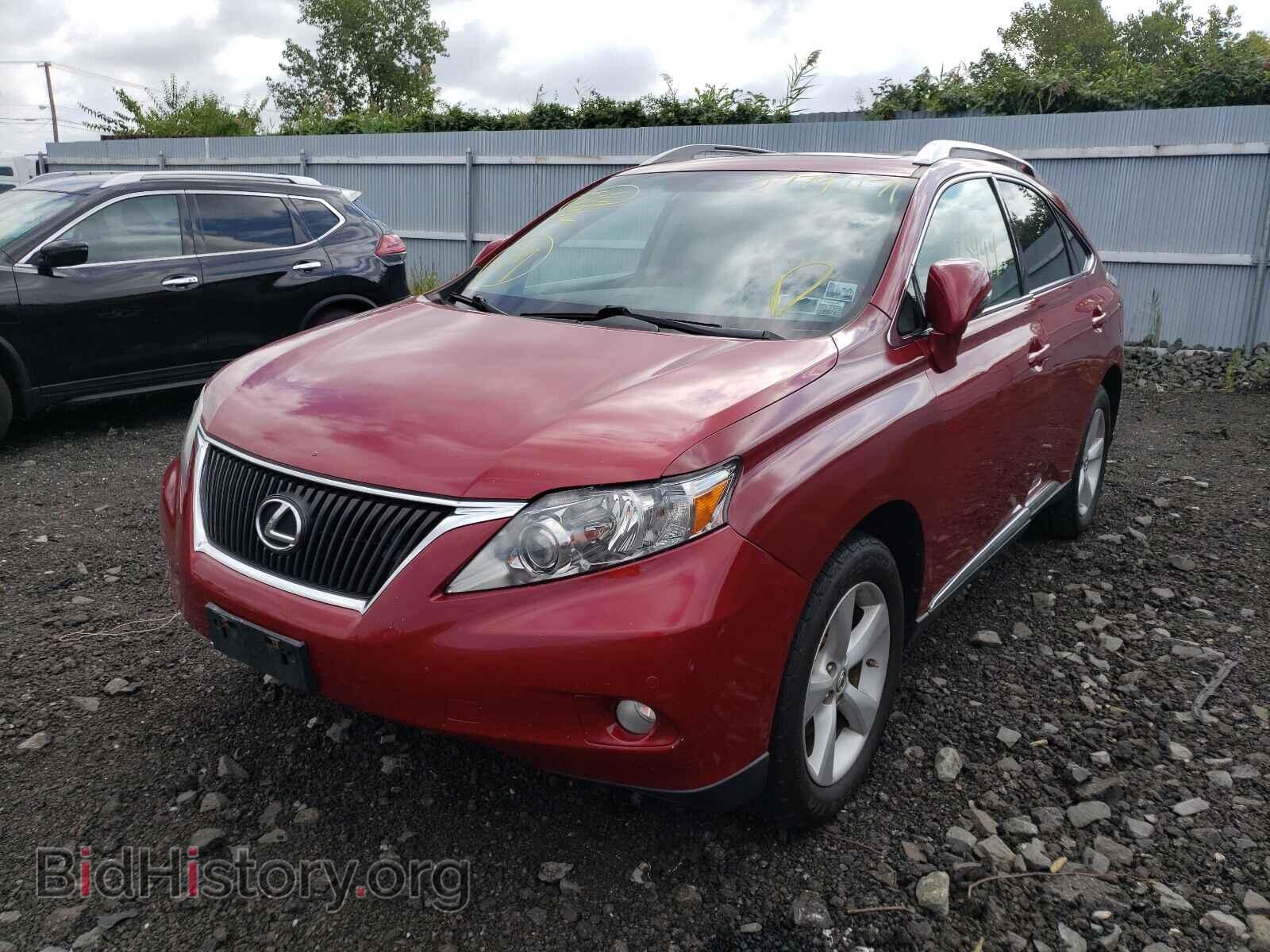 2012 LEXUS RX350 - VIN: 2T2BK1BA3CC139589 - Фото 2
