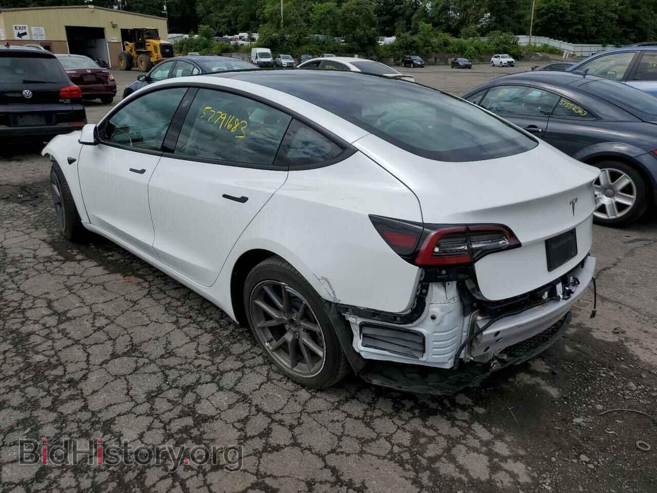 2022 TESLA MODEL 3 - VIN: 5YJ3E1EA2NF115391 - Photo 2
