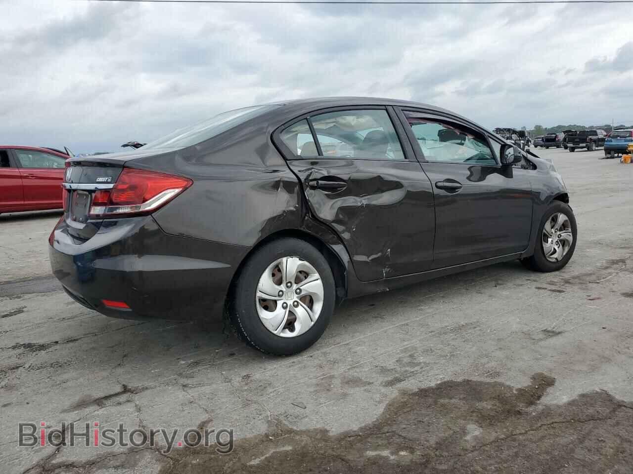 2013 HONDA CIVIC - VIN: 19XFB2F5XDE052588 - Фото 3