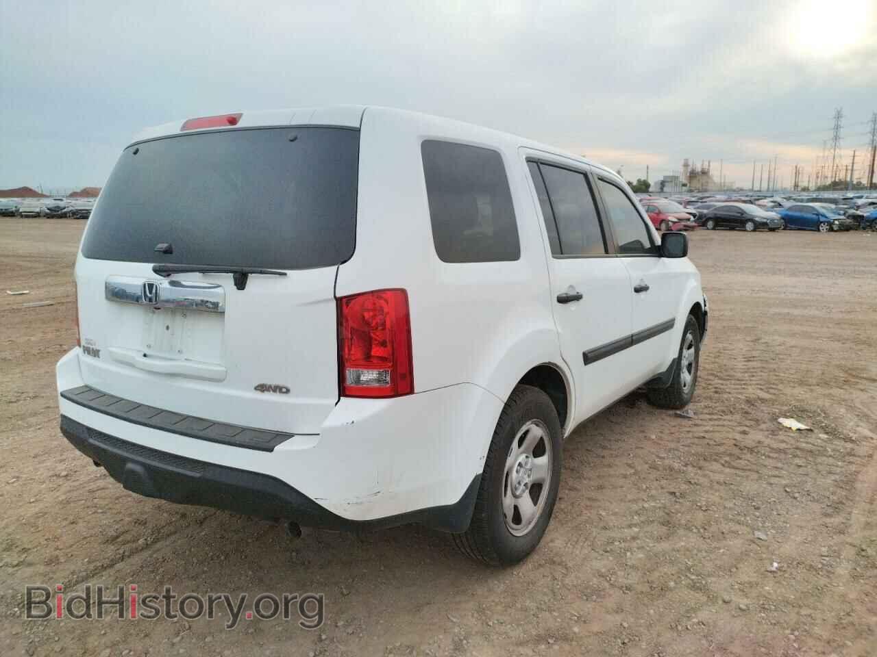 2013 HONDA PILOT - VIN: 5FNYF4H29DB065399 - Фото 4