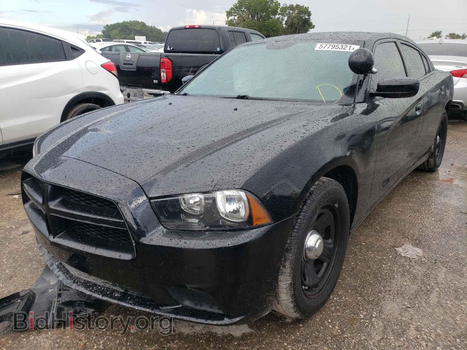 2014 DODGE CHARGER - VIN: 2C3CDXAT1EH362137 - Фото 2