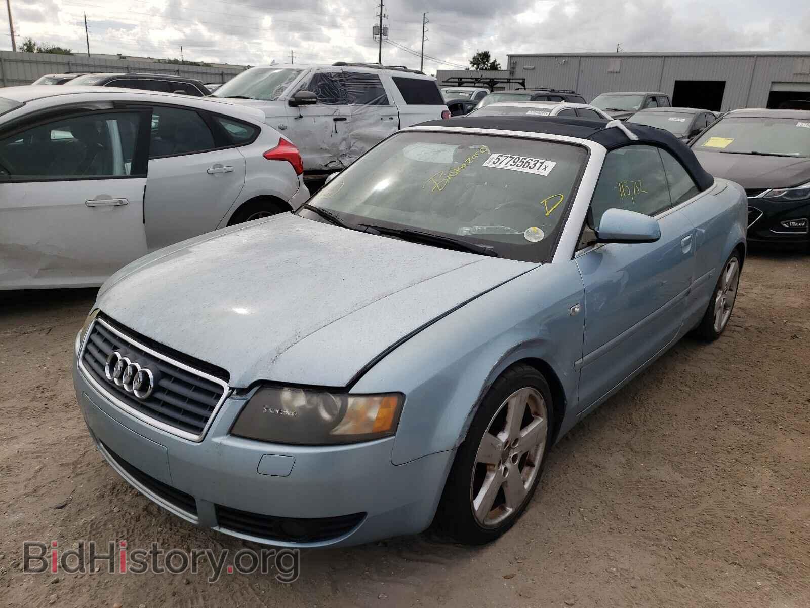 2006 AUDI A4 - VIN: WAUBC48H46K006170 - Фото 2
