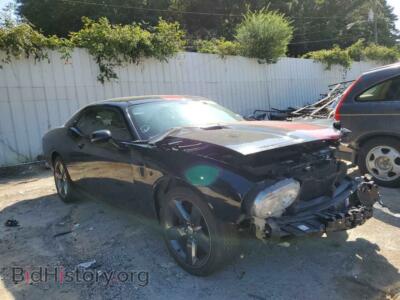 2012 Dodge CHALLENGER, черный — VIN 2C3CDYAG6CH291409, Copart