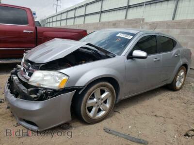 2013 Dodge AVENGER AVENGER SX, silver — VIN 1C3CDZCB5DN510781, Copart