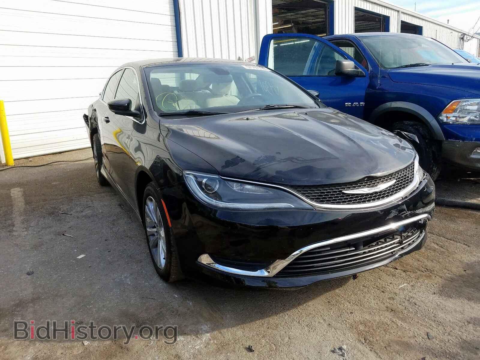 Фотография 1C3CCCAB3FN663102 - CHRYSLER 200 2015