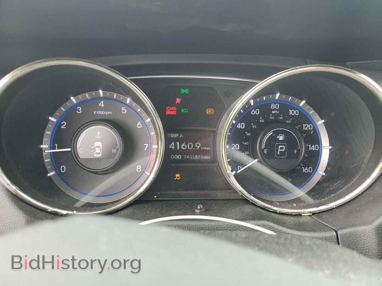 2012 HYUNDAI SONATA - VIN: 5NPEB4AC6CH496249 - Фото 9