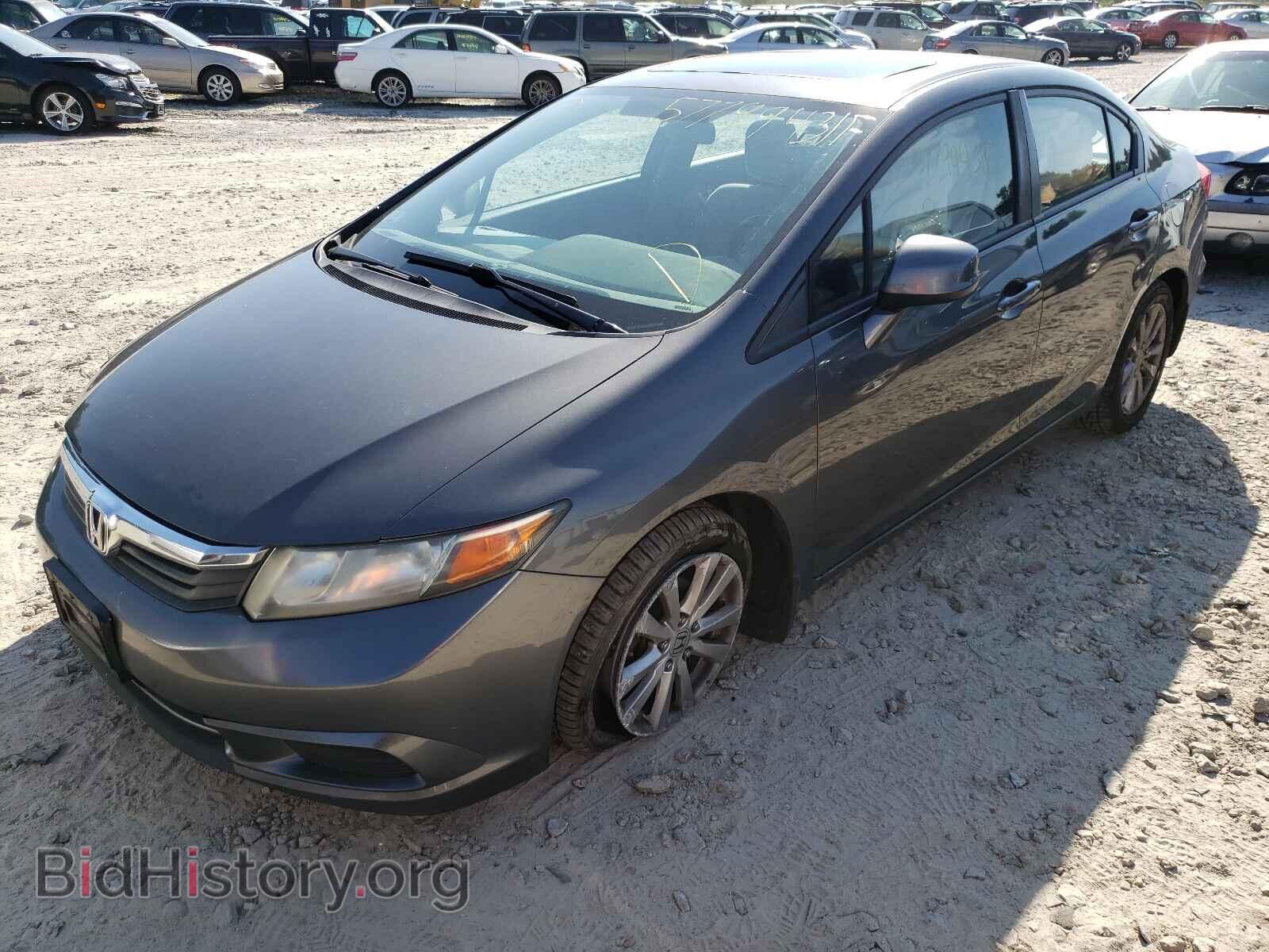 2012 HONDA CIVIC - VIN: 2HGFB2F84CH550946 - Фото 2