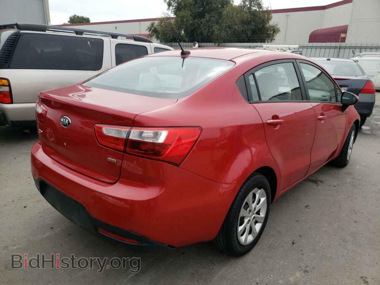 2013 KIA RIO - VIN: KNADM4A37D6154811 - Фото 4
