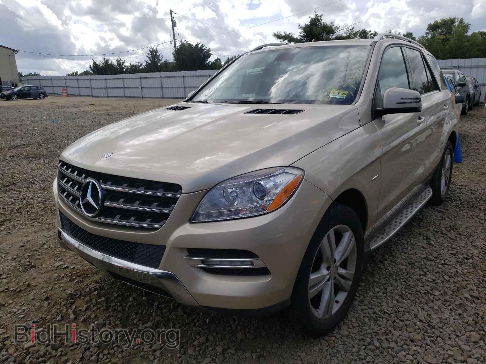 2012 MERCEDES-BENZ M-CLASS - VIN: 4JGDA2EB2CA028705 - Фото 2