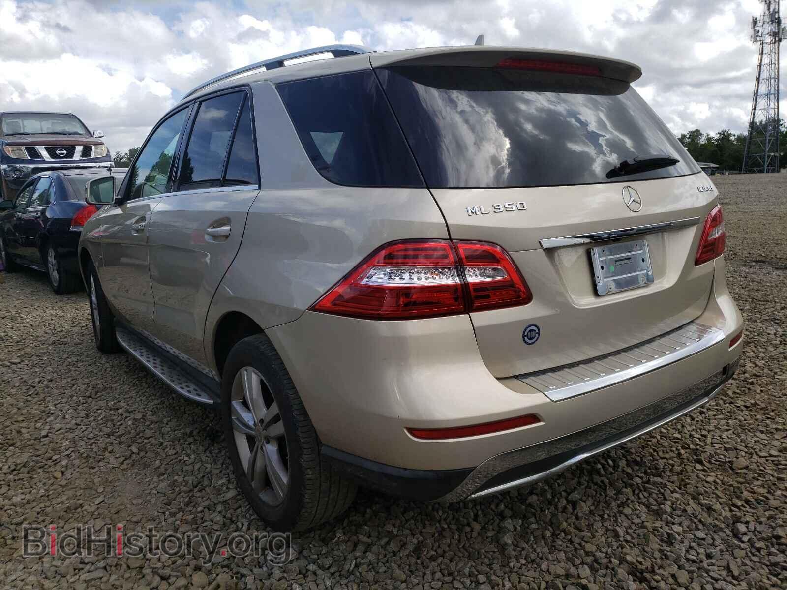 2012 MERCEDES-BENZ M-CLASS - VIN: 4JGDA2EB2CA028705 - Фото 3