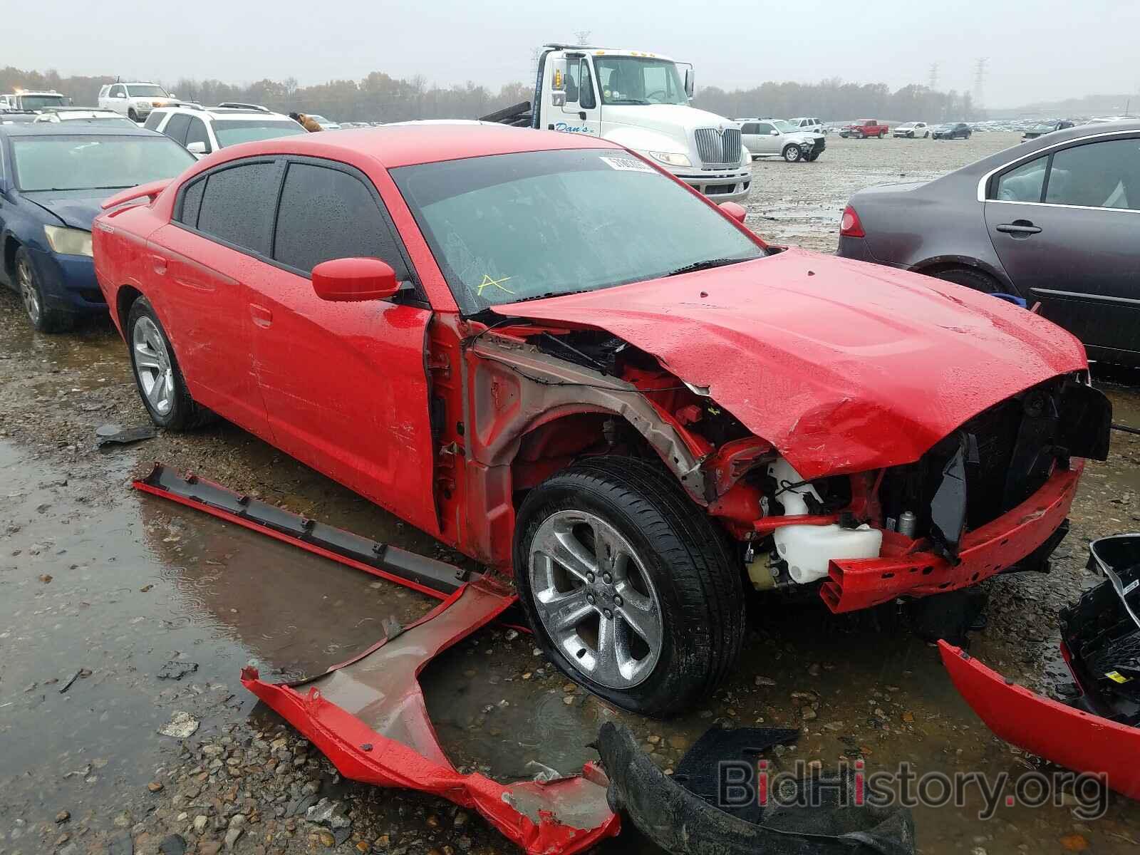 Photo 2C3CDXBG0EH308359 - DODGE CHARGER 2014