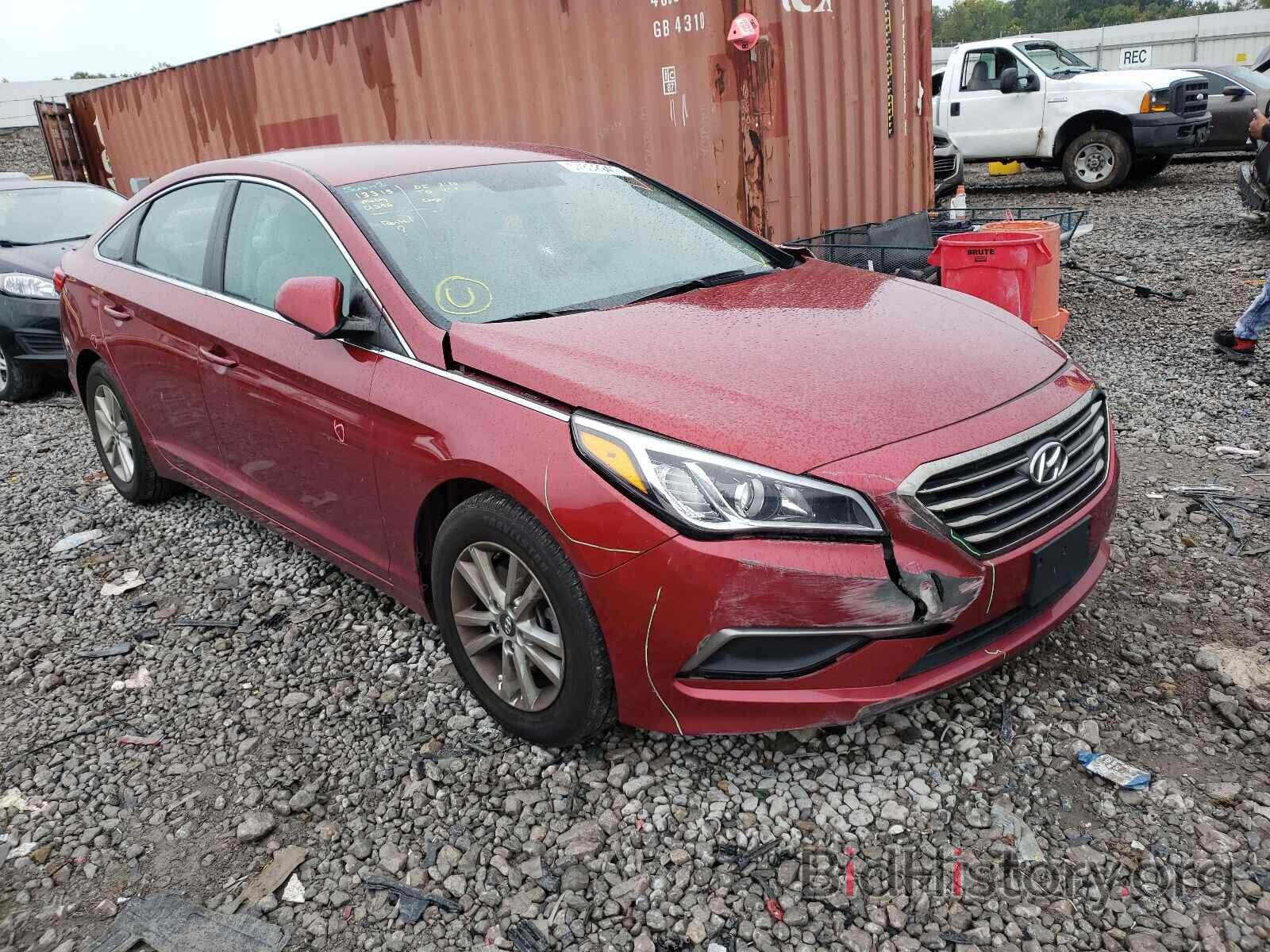 Фотография 5NPE24AF7GH323887 - HYUNDAI SONATA 2016