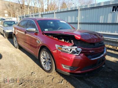 2018 Ford TAURUS Taurus LIM, maroon — VIN 1FAHP2F86JG126353, Copart