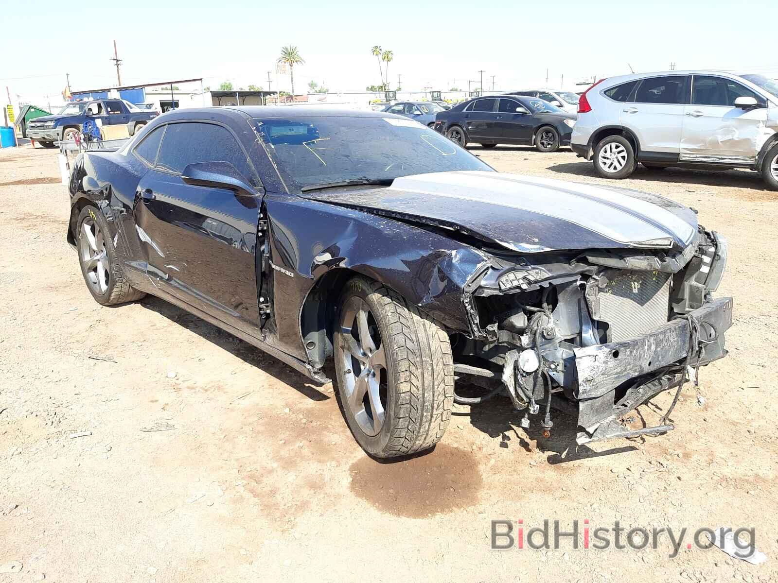 Photo 2G1FB1E31D9153407 - CHEVROLET CAMARO 2013