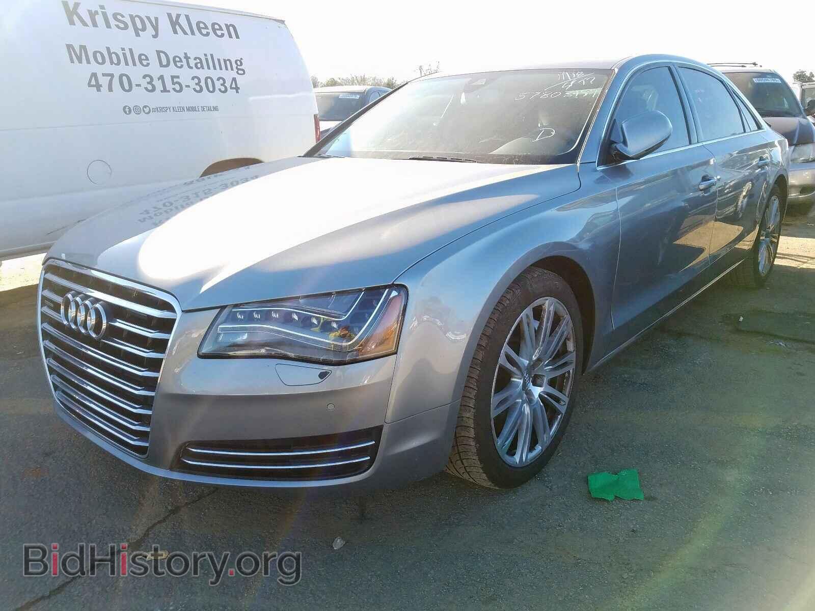 2012 AUDI A8 - VIN: WAURVAFD0CN018964 - Фото 2