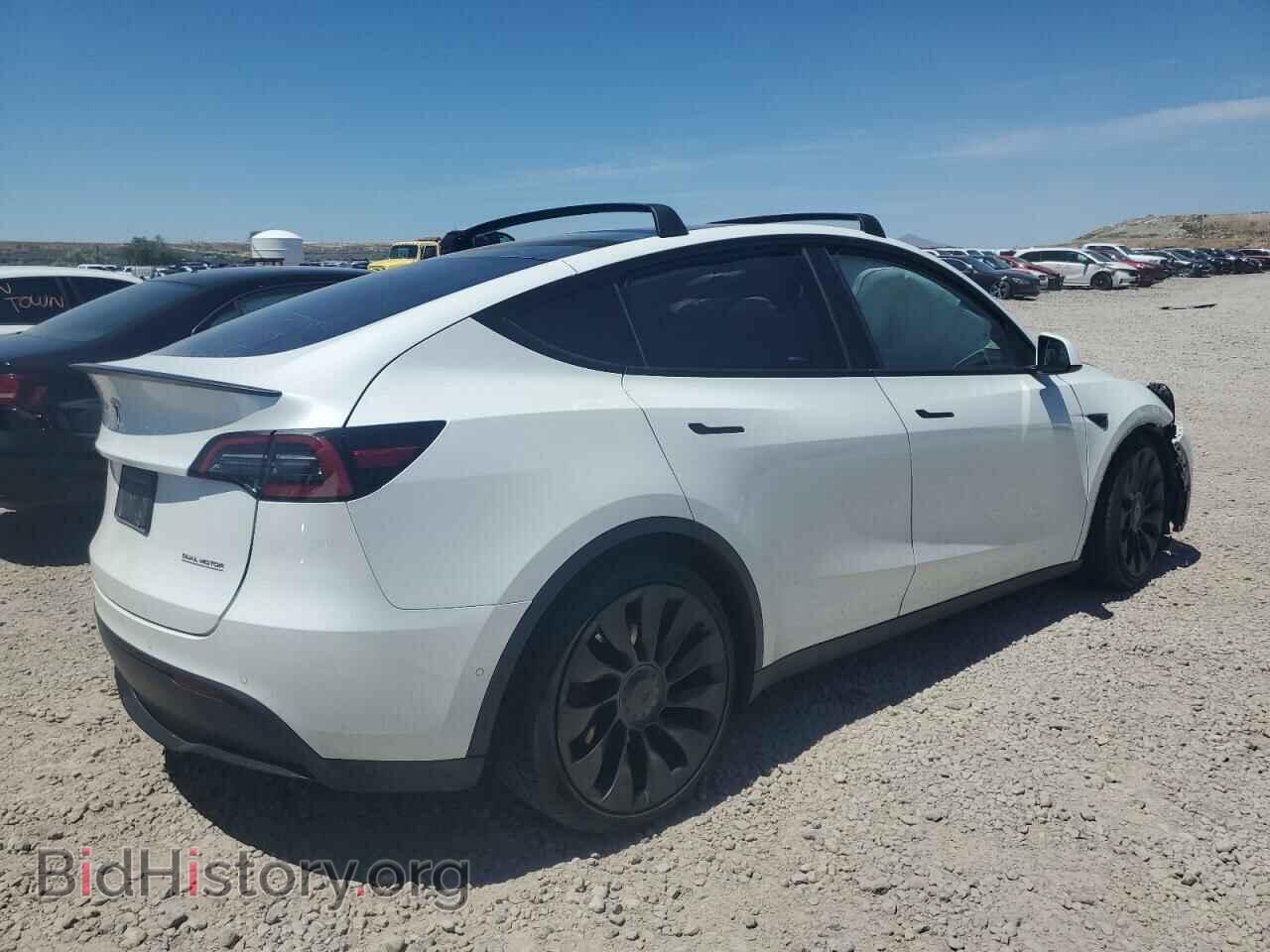 2022 TESLA MODEL Y - VIN: 7SAYGDEF4NF522984 - Фото 3