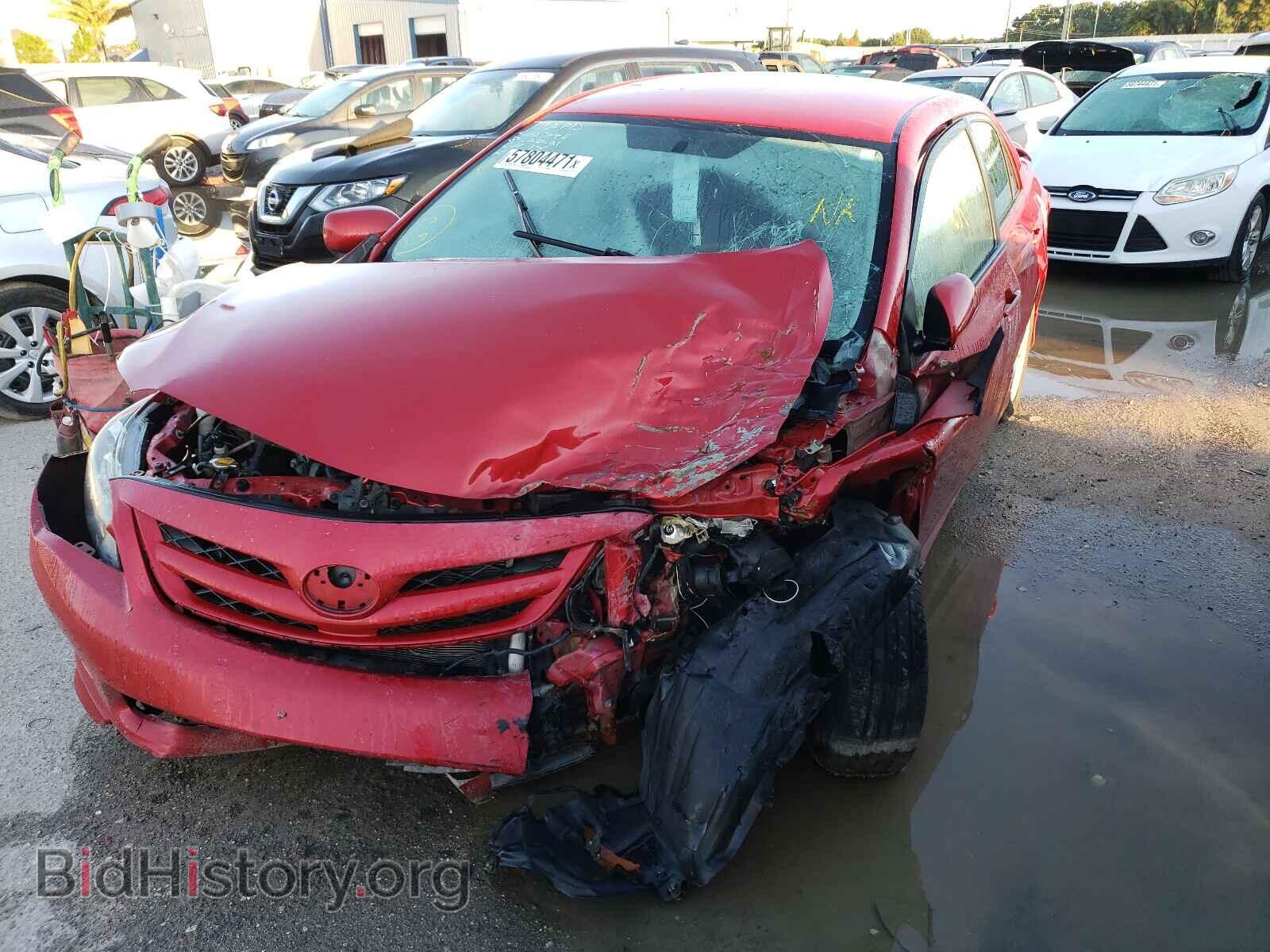 2012 TOYOTA COROLLA - VIN: 2T1BU4EE5CC784792 - Фото 2