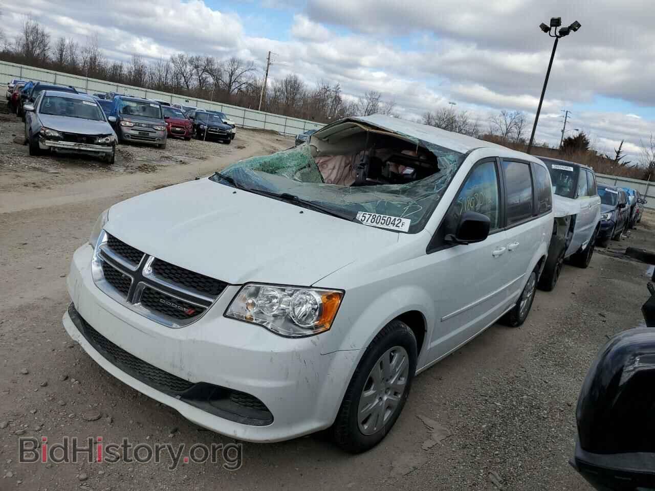 2017 DODGE CARAVAN - VIN: 2C4RDGBG6HR822446 - Фото 2