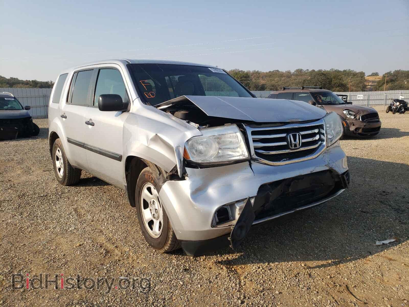 Фотография 5FNYF3H23CB032536 - HONDA PILOT 2012