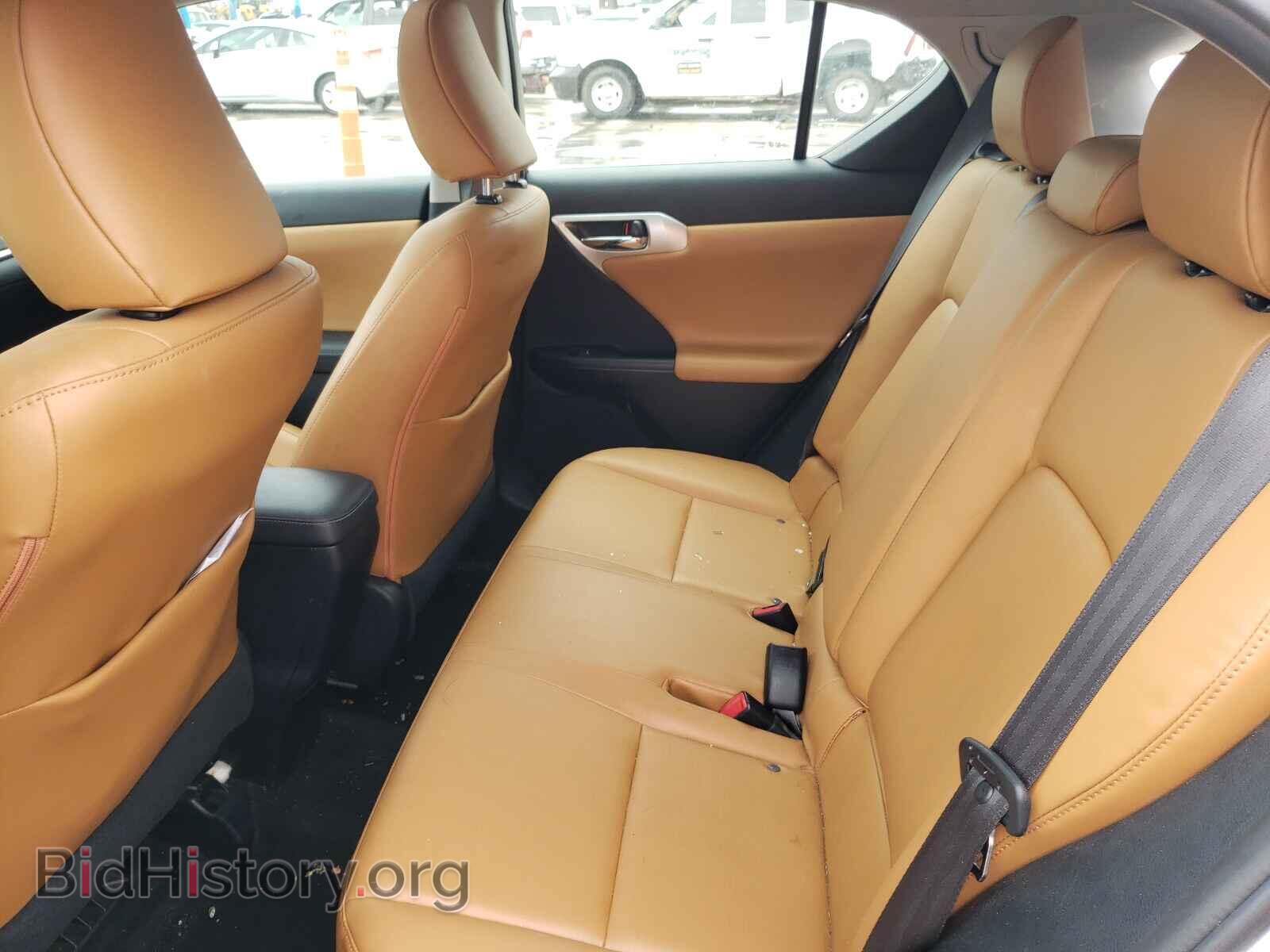 2013 LEXUS CT 200 - VIN: JTHKD5BH5D2154337 - Фото 6